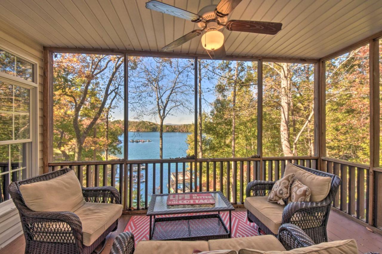 Lake Keowee Escape With Dock, Deck And Lake Access! Six Mile Exterior foto
